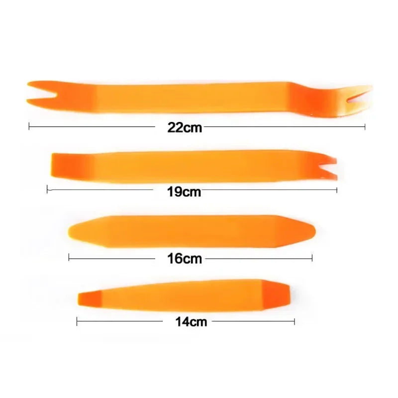 Car Interior Trim Removal Tool Set – 4-Piece ABS Pry Kit Auto Trim Tool Set SWANS