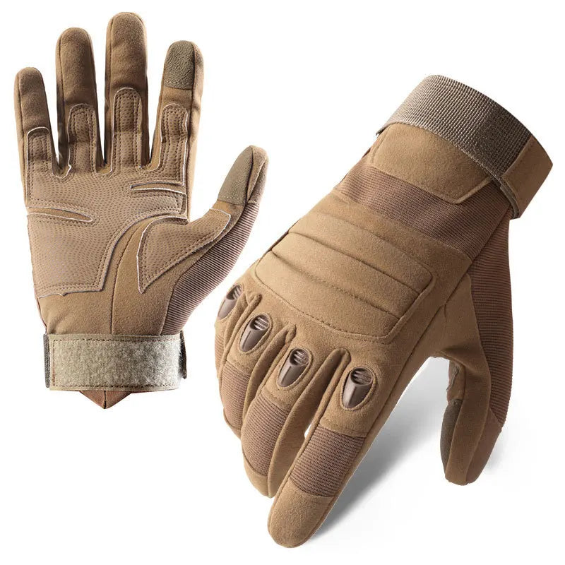 Touch Screen Motorcycle Gloves Full Finger Motocross Riding Motorcycle Riding Gloves SWANS Sand XL