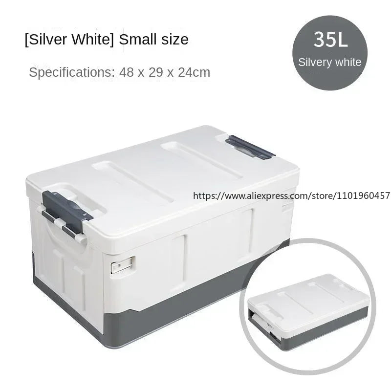 SWANS Large Foldable Storage Box – Camping, Car & Home Foldable Storage Box SWANS