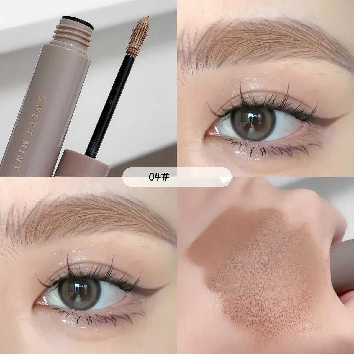 Waterproof Eyebrow Tint Dye Gel – Long-Lasting Brow Cream Eyebrow Tint Gel SWANS B-04