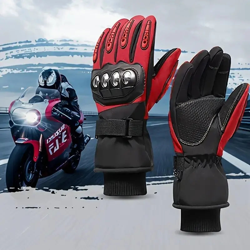 GAFASTWO Waterproof Windproof Winter Motorcycle Gloves Motorcycle Riding Gloves SWANS