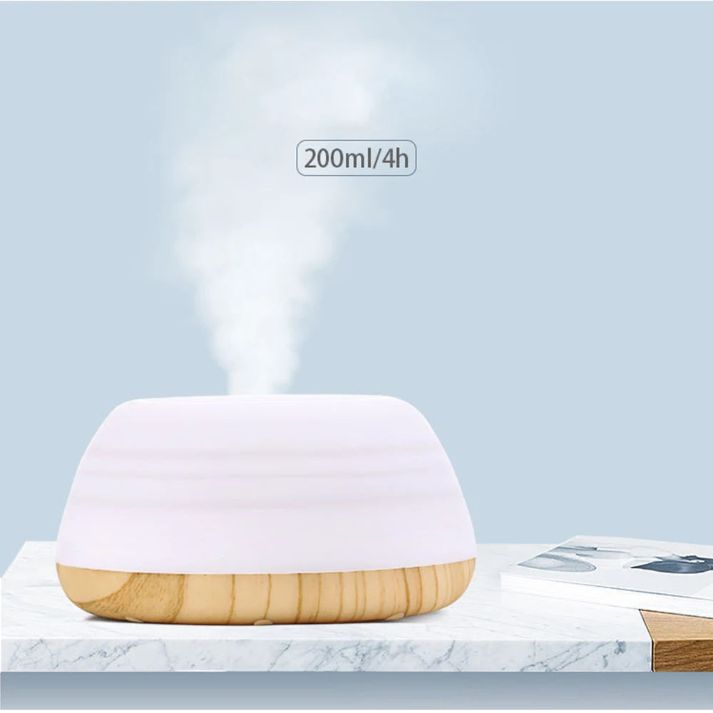 SWANS 300ml USB Ultrasonic Humidifier & Aroma Diffuser Ultrasonic Humidifier SWANS WHITE USB Type-C