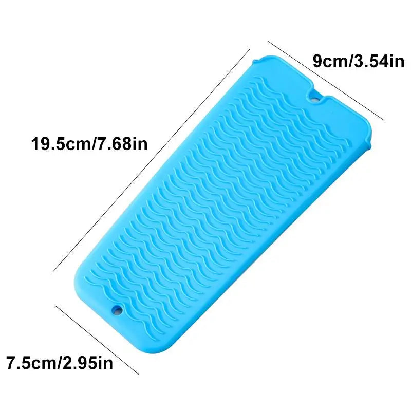 Silicone Heat-Resistant Curling Iron Cover & Storage Pouch Hair Tool Protector SWANS