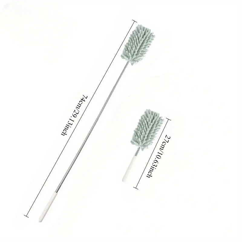 SWANS Telescopic Chenille Duster – Washable Detachable Head Telescopic Duster SWANS green 1pc