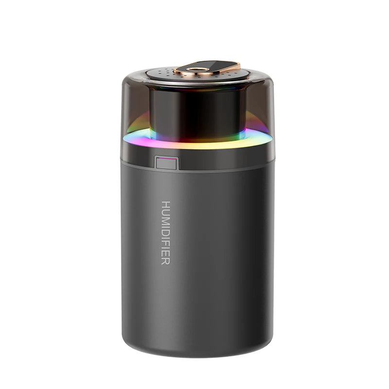 Starry Sky Aromatherapy Humidifier Diffuser 350ml Cool Mist Aromatherapy Humidifier Diffuser SWANS black USB Type-C