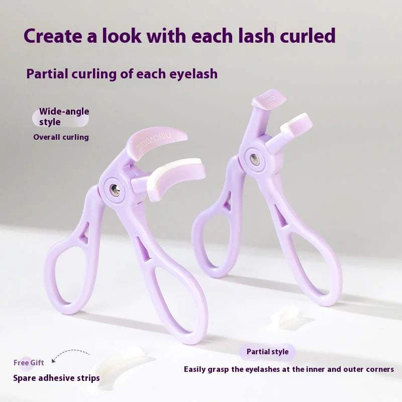 Wide & Mini Eyelash Curler Combo – Full Coverage Long-Lasting Eyelash Curler SWANS
