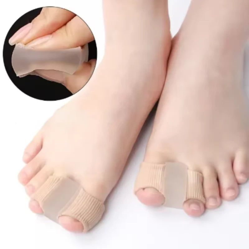 Silicone Toe Separator & Spreader – Big Toe Corrector 1/2/4pc Toe Separator SWANS