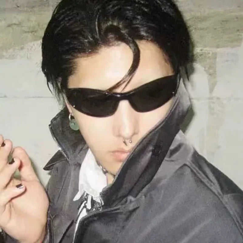 Y2K Cat Eye Sunglasses UV400 – Punk & Hip Hop Style Shades Fashion Sunglasses SWANS