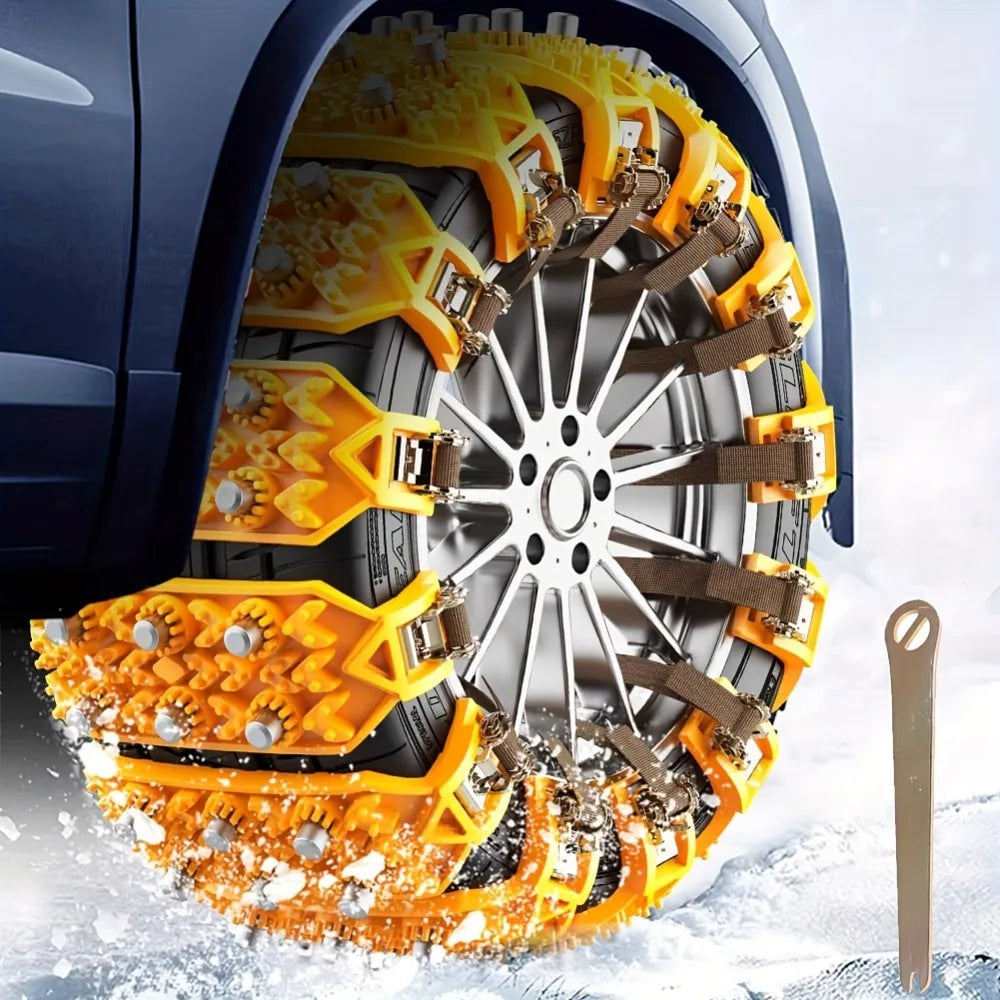 Universal Snow Tire Chains – Non-Slip Traction for SUV & Truck Snow Tire Chains SWANS