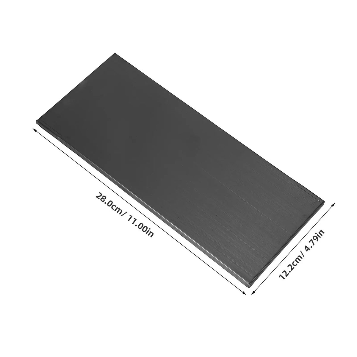 2-Pack Self-Adhesive Stainless Steel Door Name Plates 11x4.72" Door Name Plate SWANS
