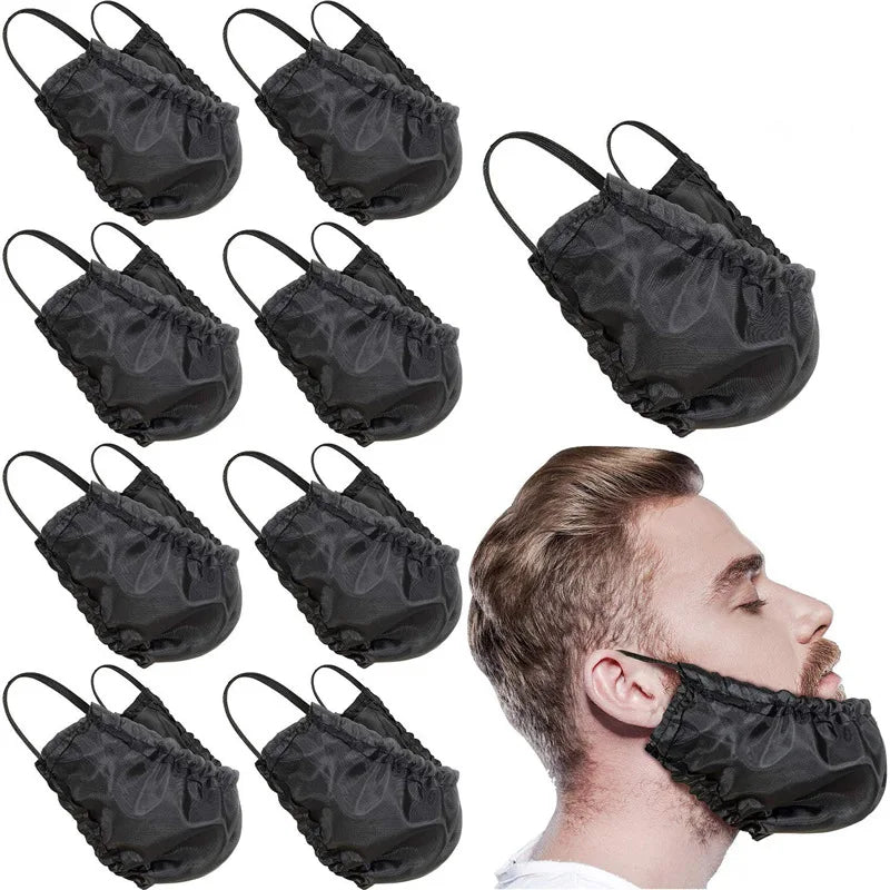Men's Adjustable Beard Cover Bib – Waterproof Styling Cape Beard Grooming Bib SWANS