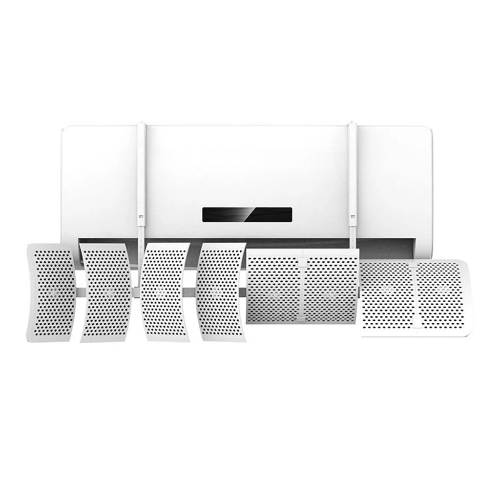 8-Leaf Adjustable AC Wind Deflector – Wall Mounted Air Baffle AC Wind Deflector SWANS