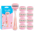 Gillette Venus Spa Breeze Comfortglide Razor Refill Blades 3pk Razor Refill Blades SWANS 1 handle 8p