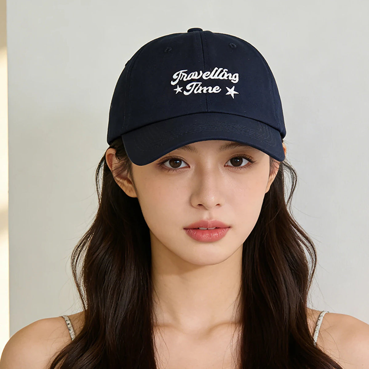 Women's Embroidery Letter Baseball Cap – Adjustable Sun Visor Women's Baseball Cap SWANS