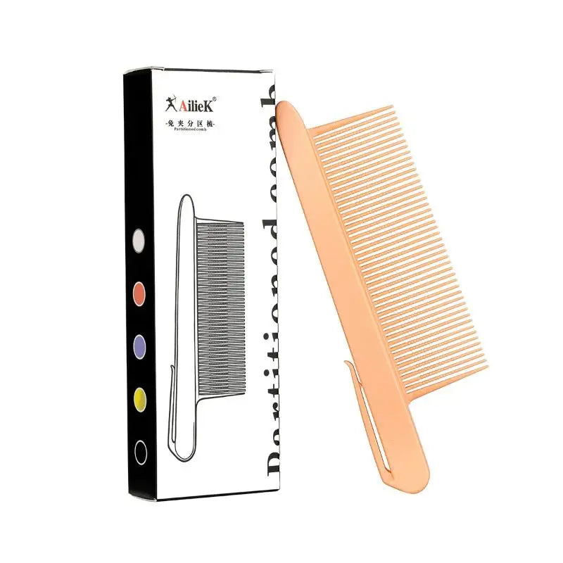 YOVIP Wide Tooth Hair Sectioning Clip – Salon Styling Comb Hair Sectioning Clip SWANS Orange