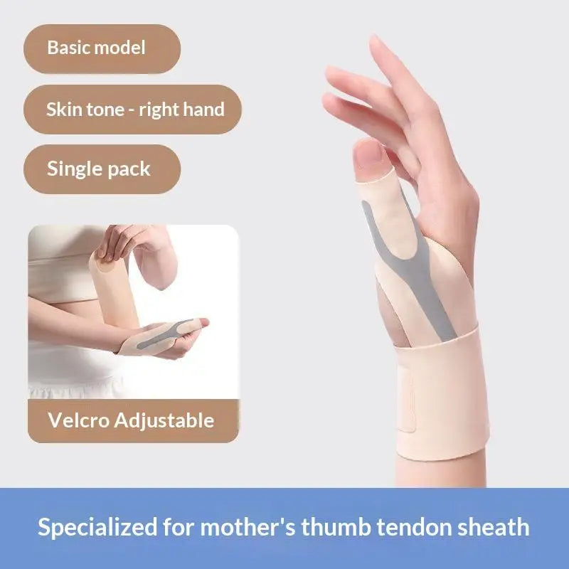 Thin Thumb Wrist Brace – Lightweight Support Sleeve Wrist Support Sleeve SWANS A13