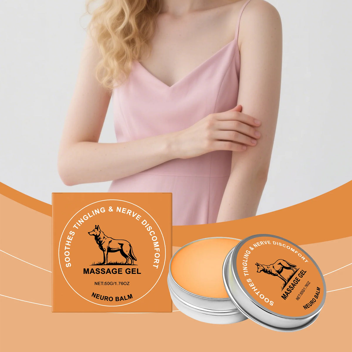 Jaysuing Herbal Massage Balm – Soothing Body Care Cream 50g Massage Balm Cream SWANS
