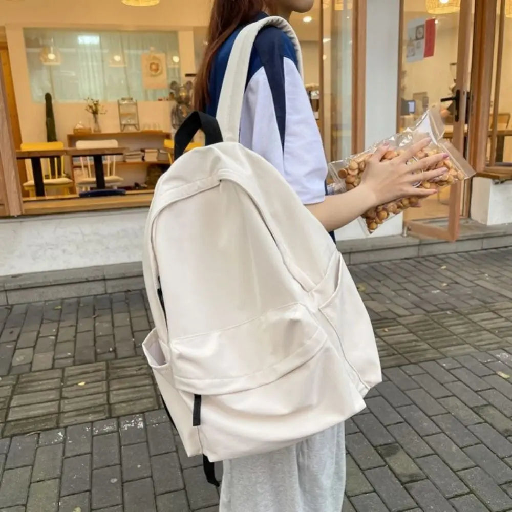 Women's Large Waterproof Nylon Backpack – School & Travel Bag Women's Backpack SWANS