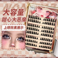 Individual Cluster Lashes – Fluffy Thick Reusable Manga Lashes False Eyelashes SWANS One Set