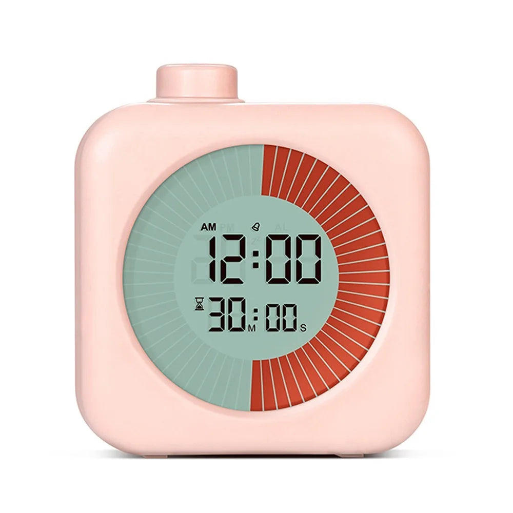 Digital Visual Countdown Timer with Alarm & Progress Bar Visual Countdown Timer SWANS Pink