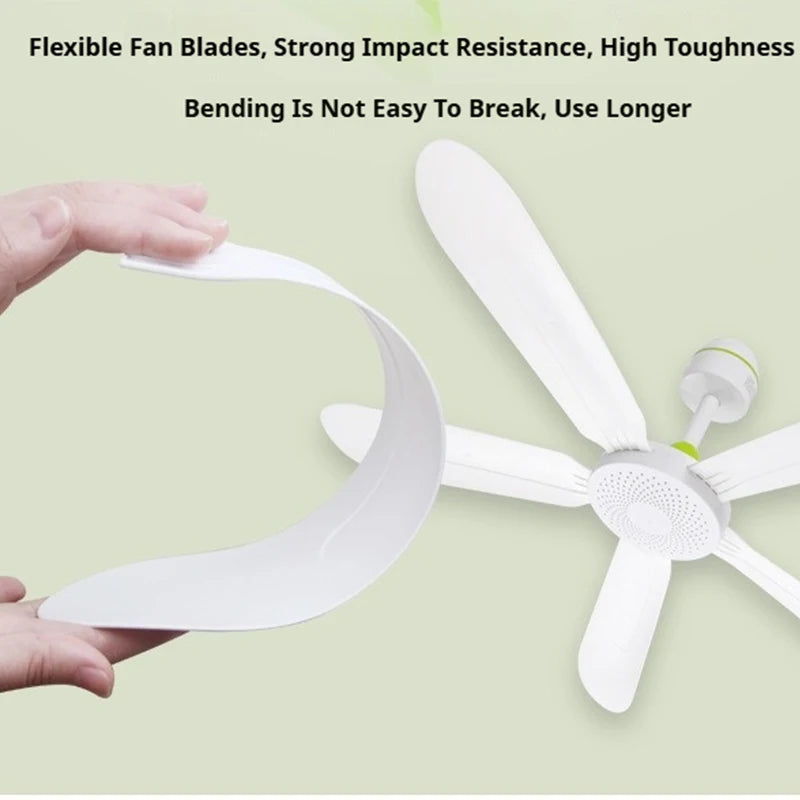 YTYIN 220V Silent 5-Blade Ceiling Fan 700mm – 10W Energy Saving Ceiling Fan SWANS