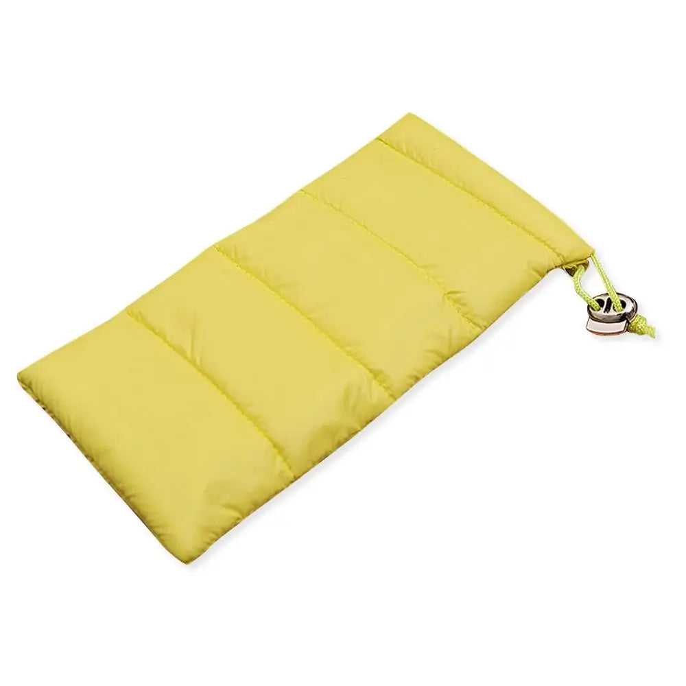 Soft Cotton Drawstring Glasses Case – Unisex Eyewear Pouch Eyewear Storage Case SWANS Yellow