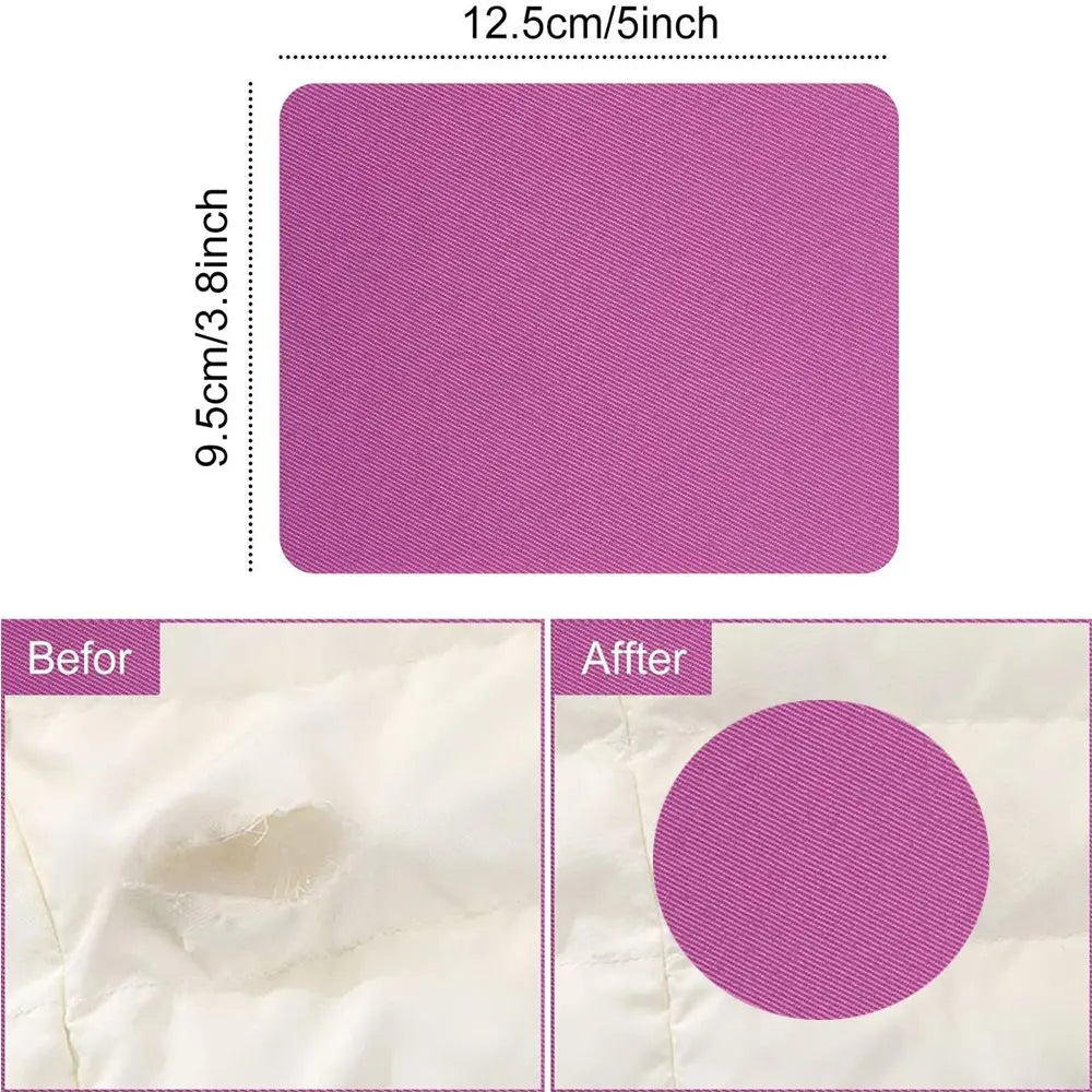 Iron-On Self Adhesive Fabric Patch – Jacket & Clothing Repair Iron-On Fabric Patch SWANS