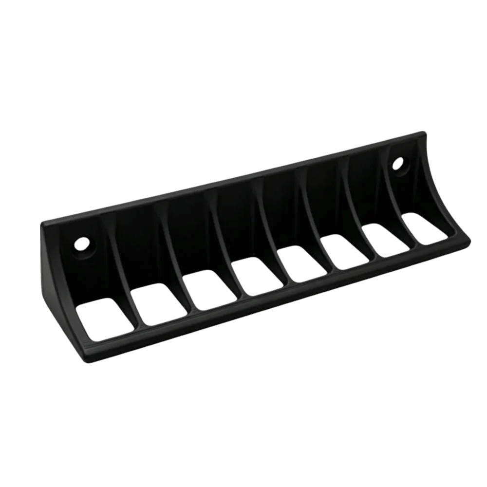 Wall Mount Plier Holder – No-Drill Slip-Resistant Tool Rack Wall Tool Rack SWANS Black