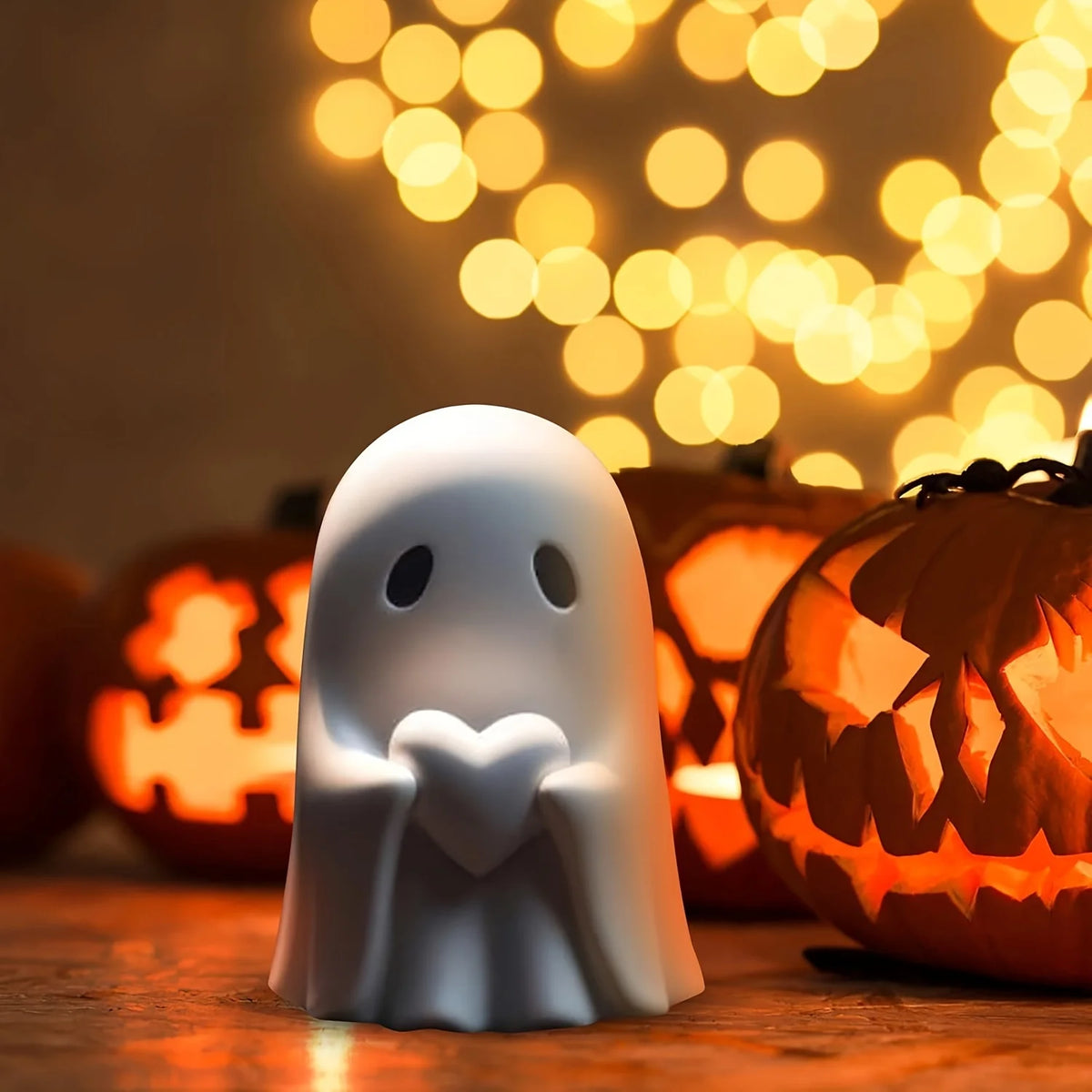 Mini Halloween Ghost Figurines – Shelf & Table Décor Ornaments Halloween Figurine SWANS