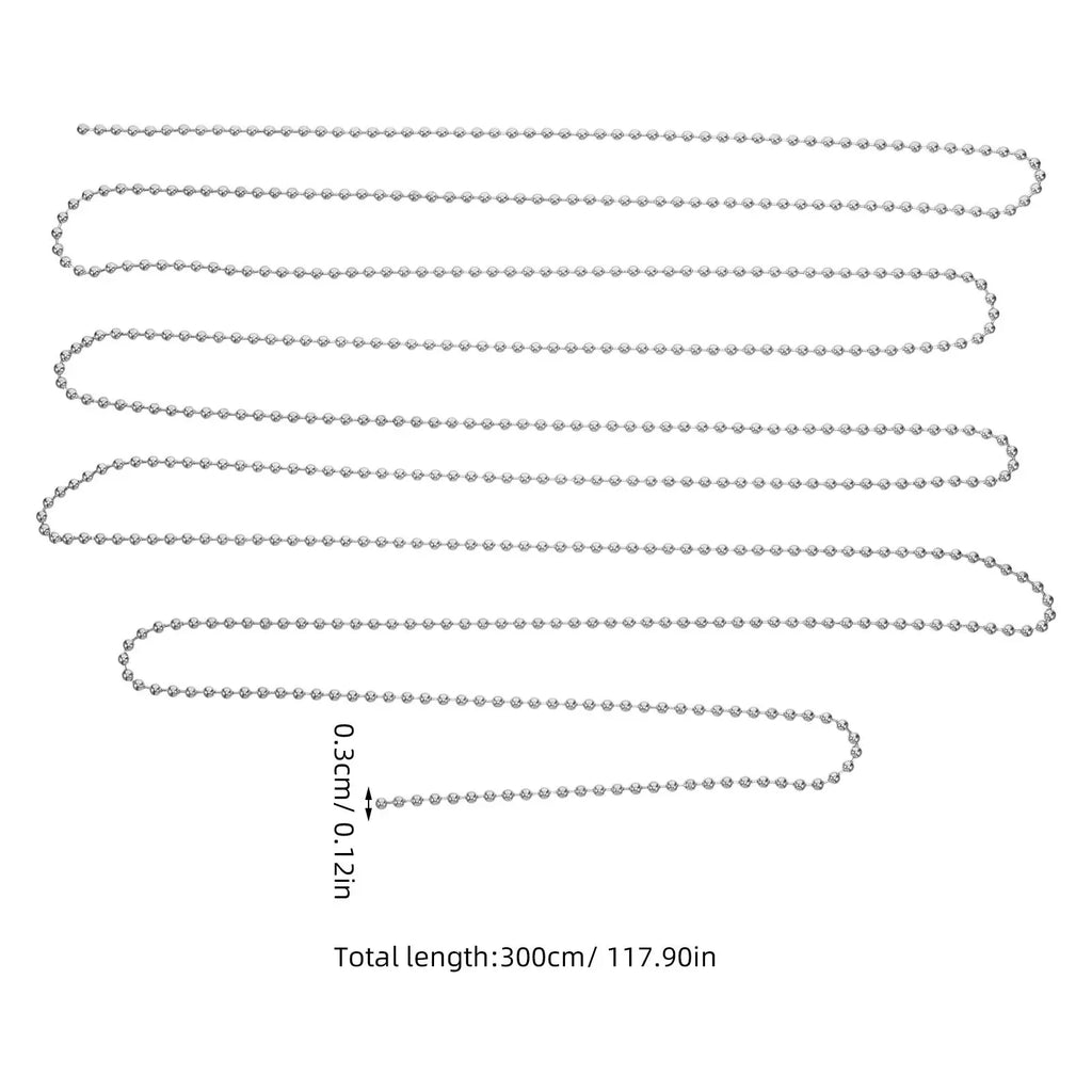 Decorative Ceiling Fan Pull Chain Extension – Metal Beaded Fan Pull Chain Extension SWANS