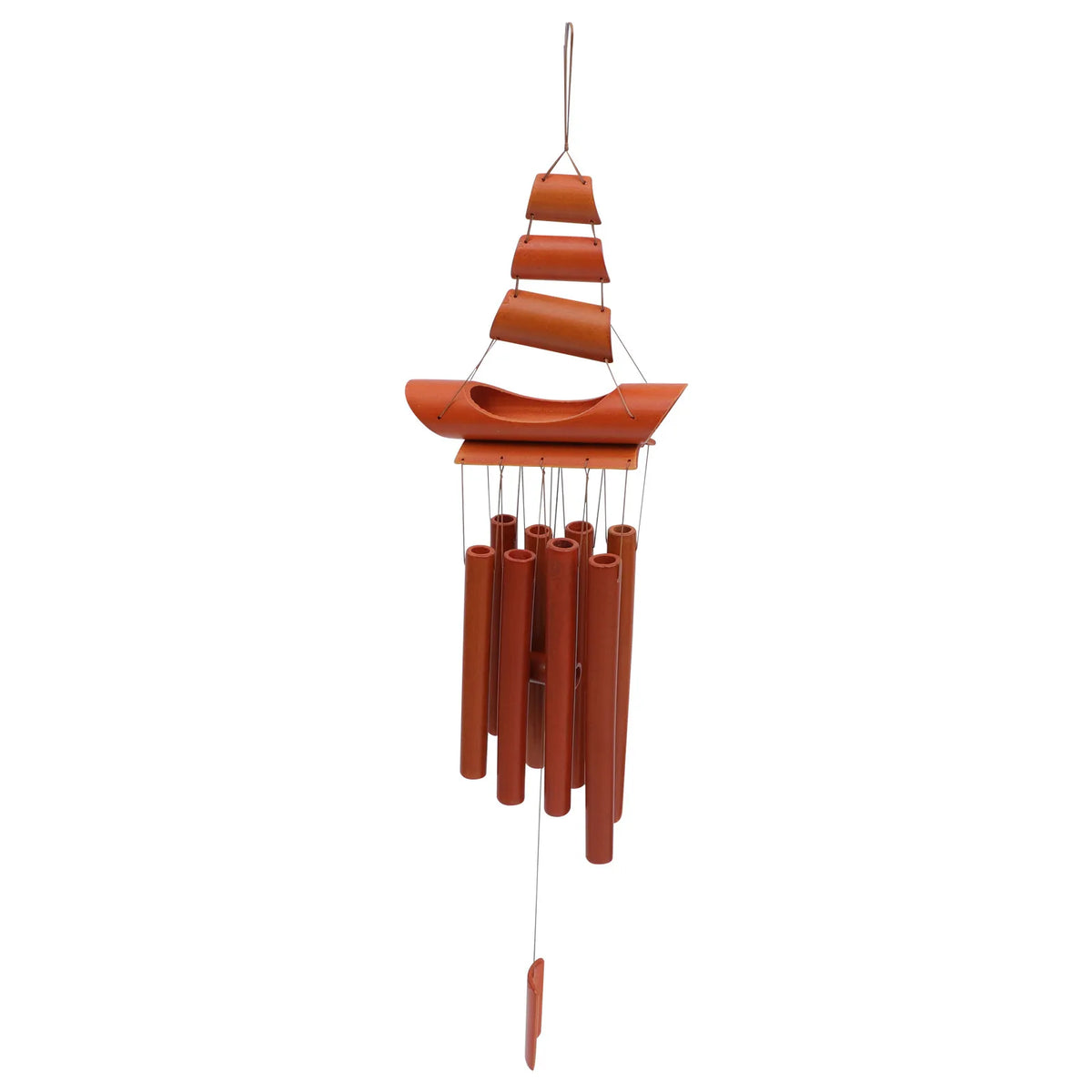 ROSENICE Bamboo Wind Chime – Indoor & Outdoor Hanging Decor Wind Chime Decor SWANS Default Title