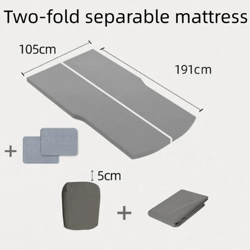 Tesla Model Y Car Camping Mattress – Foam & Hardwood Sleep Pad Car Camping Mattress SWANS Two fold