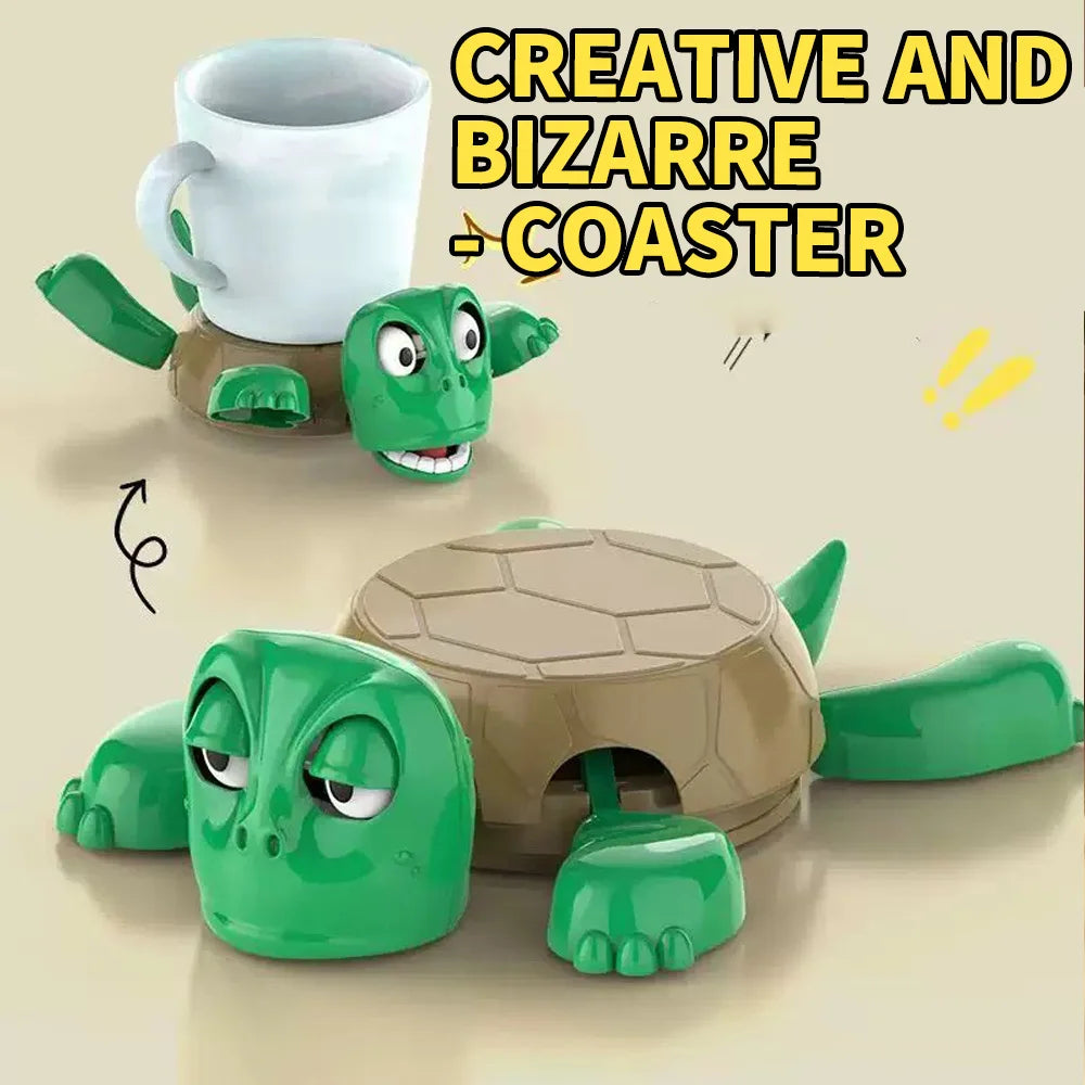 Turtle Silicone Coaster – Anti-Slip Heat-Resistant Drink Mat Silicone Drink Coaster SWANS
