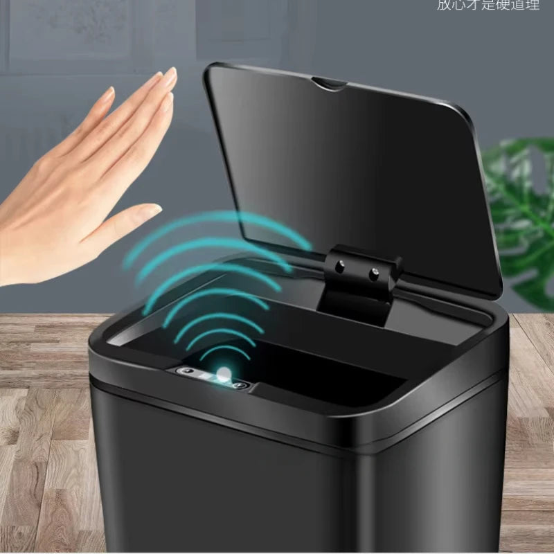 SWANS 12L Smart Sensor Trash Can – Auto Lid Kitchen Bin Smart Sensor Bin SWANS