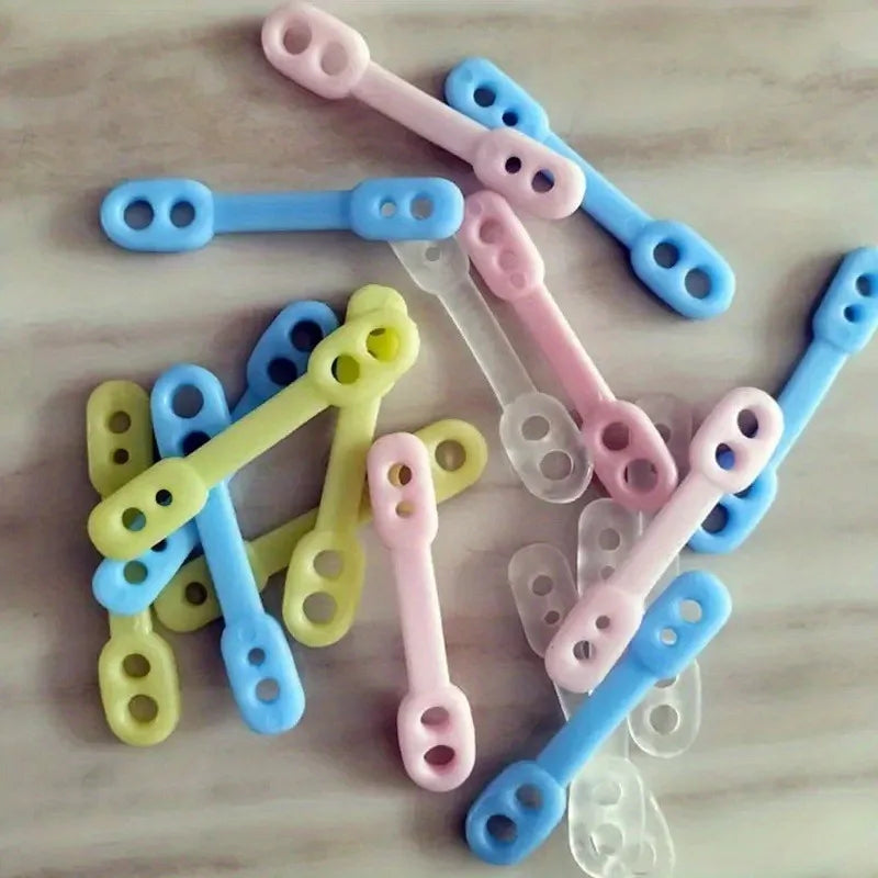 Windproof Clothes Hanger Clips – Non-Slip Silicone Buckles Hanger Clips SWANS