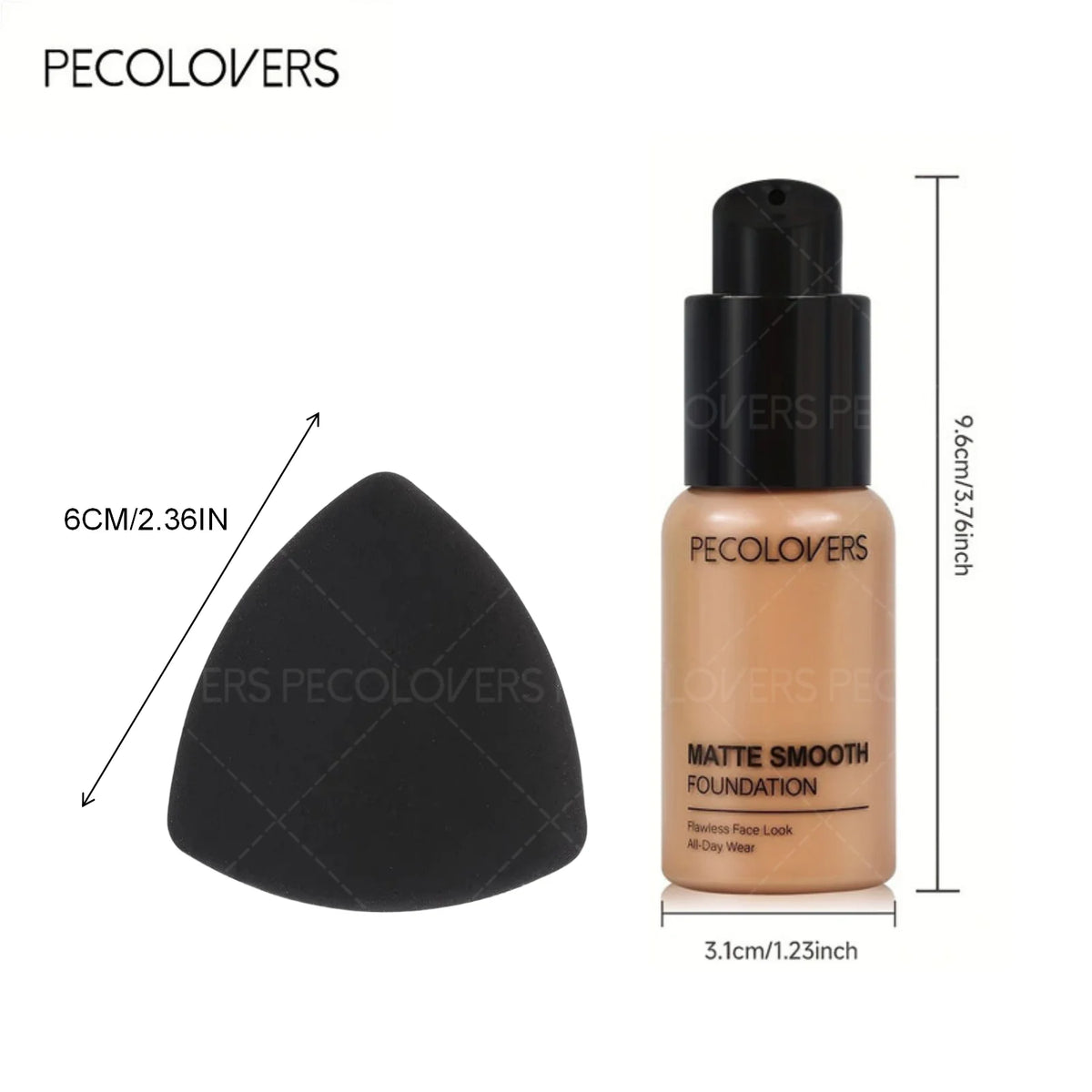 Full Coverage Foundation & Concealer Set – Waterproof & Long Lasting Foundation & Concealer Set SWANS