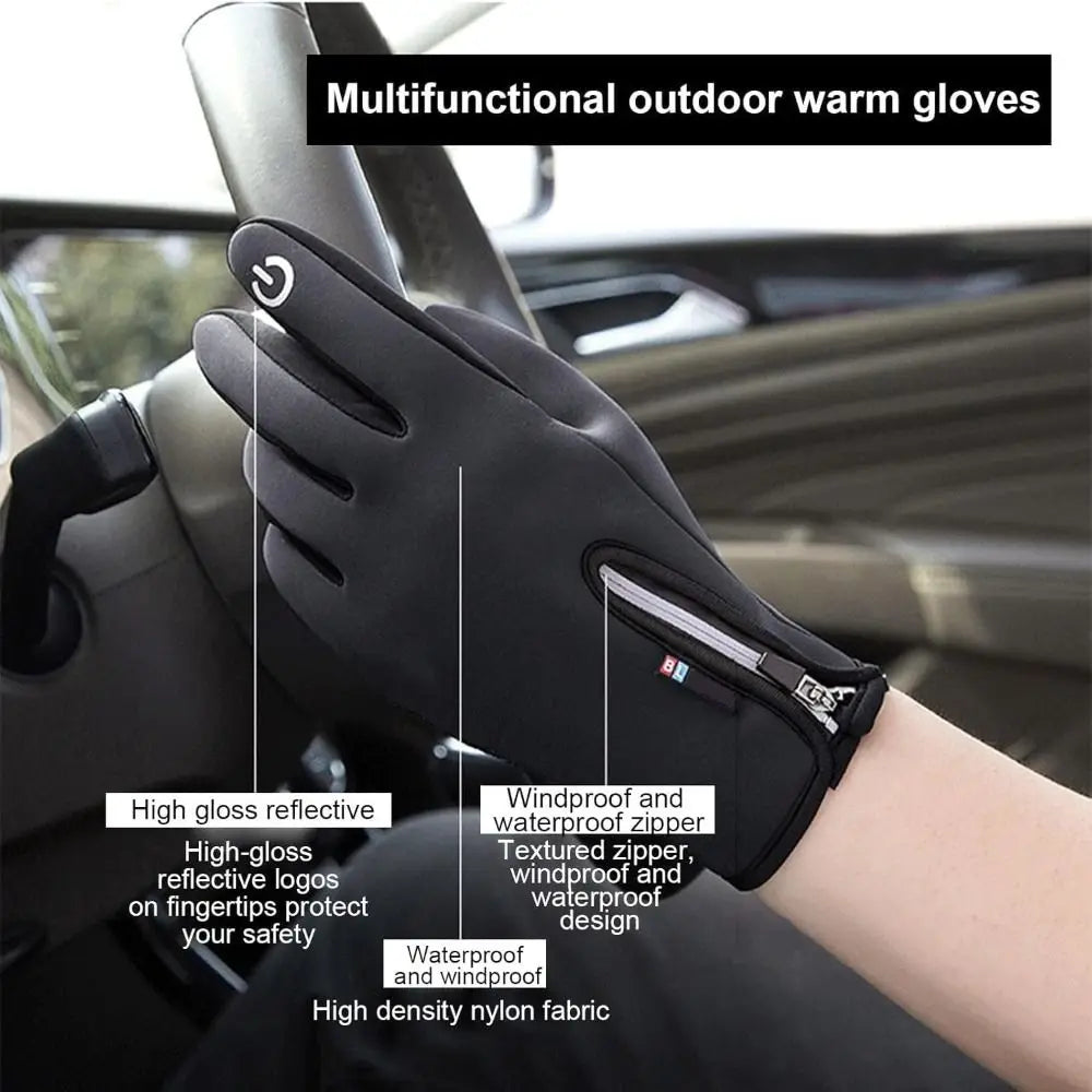 SWANS USB Heated Gloves – Waterproof Touchscreen Winter Mittens Heated Winter Gloves SWANS