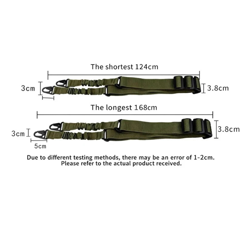 Tactical Dual-Point Strap – Multifunctional Outdoor Belt Tactical Outdoor Strap SWANS