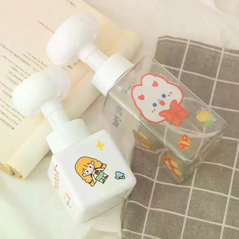 Flower Shape Foam Pump Dispenser Bottle 250/450ml Foam Pump Dispenser SWANS