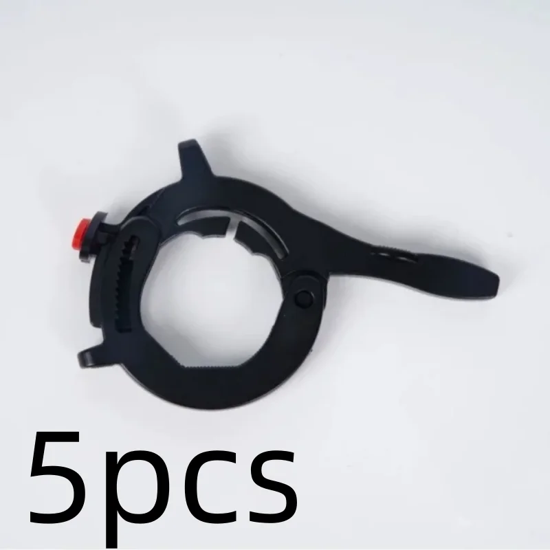 Motorcycle Throttle Cruise Control Clamp – Easy Install, Black Throttle Assist Clamp SWANS 5pcs