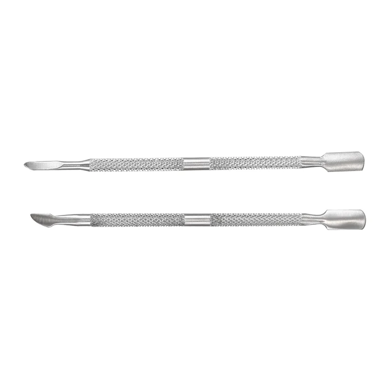 12-Piece Stainless Steel Nail Cuticle Pusher Manicure Pedicure Set Nail Cuticle Pusher Set SWANS