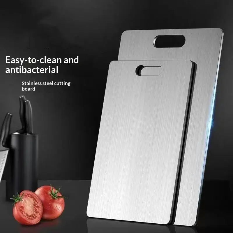 SWANS Stainless Steel Double-Sided Cutting & Dough Board Cutting Board SWANS
