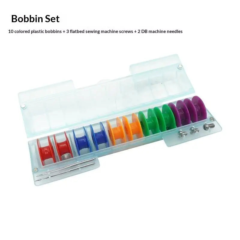 Magnetic Bobbin Storage Box for Lockstitch Sewing Machines Sewing Bobbin Organizer SWANS A2