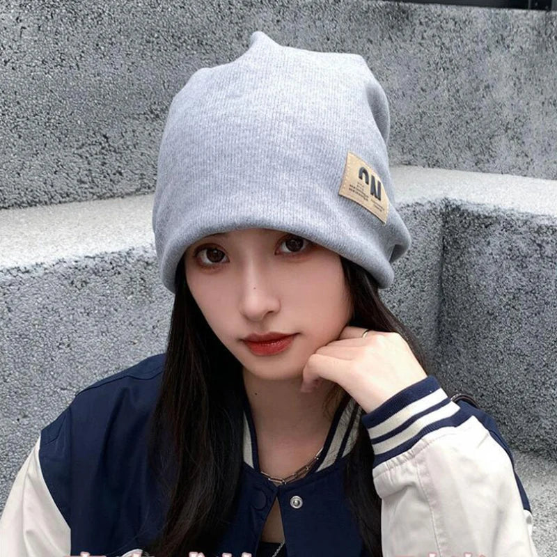 Women's Slouchy Knit Beanie – Baggy Warm Winter Hat Knit Beanie Hat SWANS