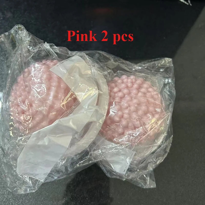 Washing Machine Cleaning Ball & Hair Filter Mesh Bag 1-2 Pack Laundry Filter Ball SWANS Pink 2 pcs