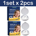 FEIMUKO Snap-On Dentures – Moldable Clip-On Dental Cover Snap-On Dentures SWANS 2pcs