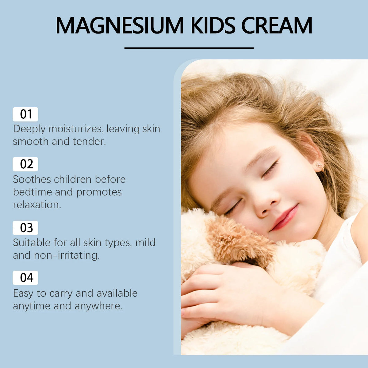WEST MONTH Magnesium Body Lotion – Nourishing Kids & Adult Cream Magnesium Body Lotion SWANS