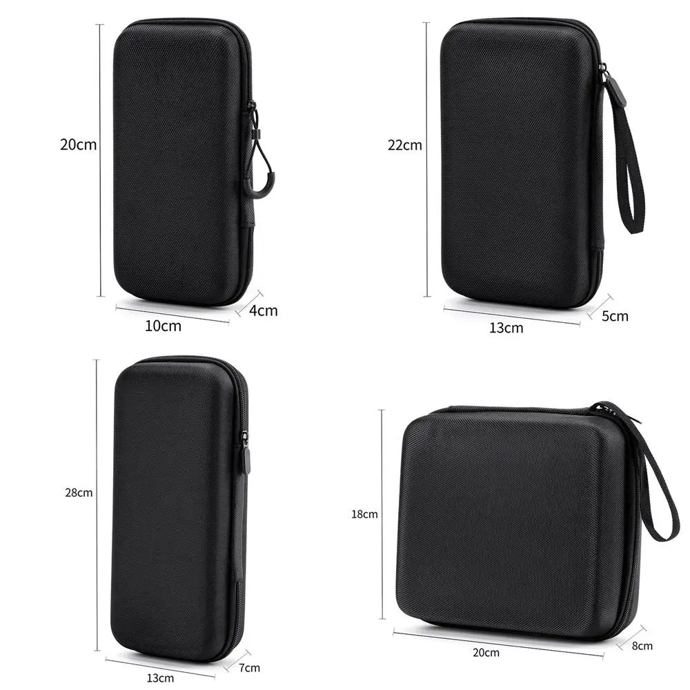 Hard Shell EVA Storage Box – Portable Zipper Carrying Case EVA Carrying Case SWANS