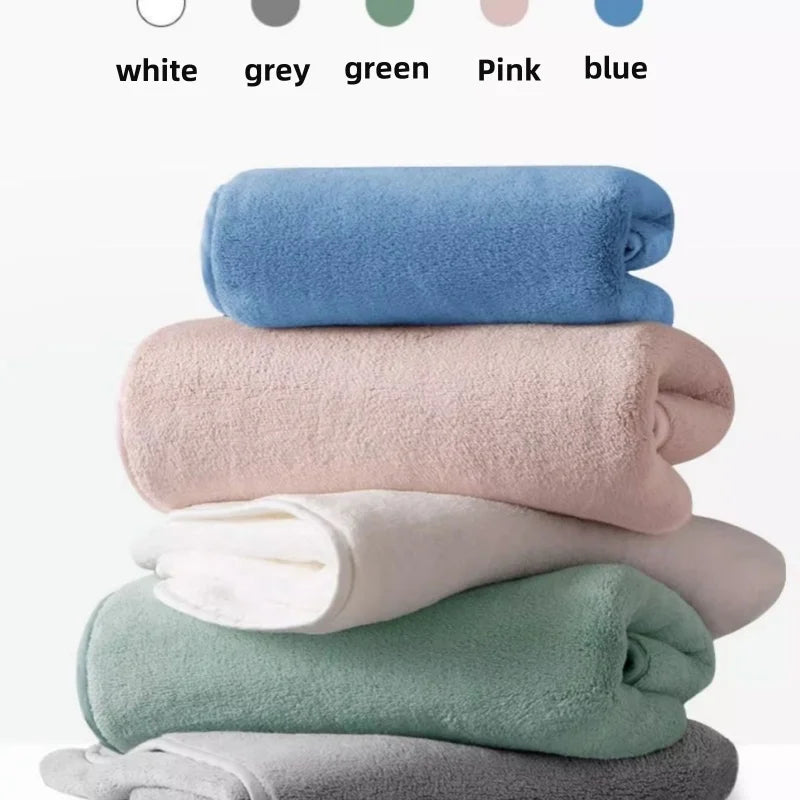SWANS 3-Pack Long-Staple Cotton Bath Towels – Quick Dry Bath Towel Set SWANS