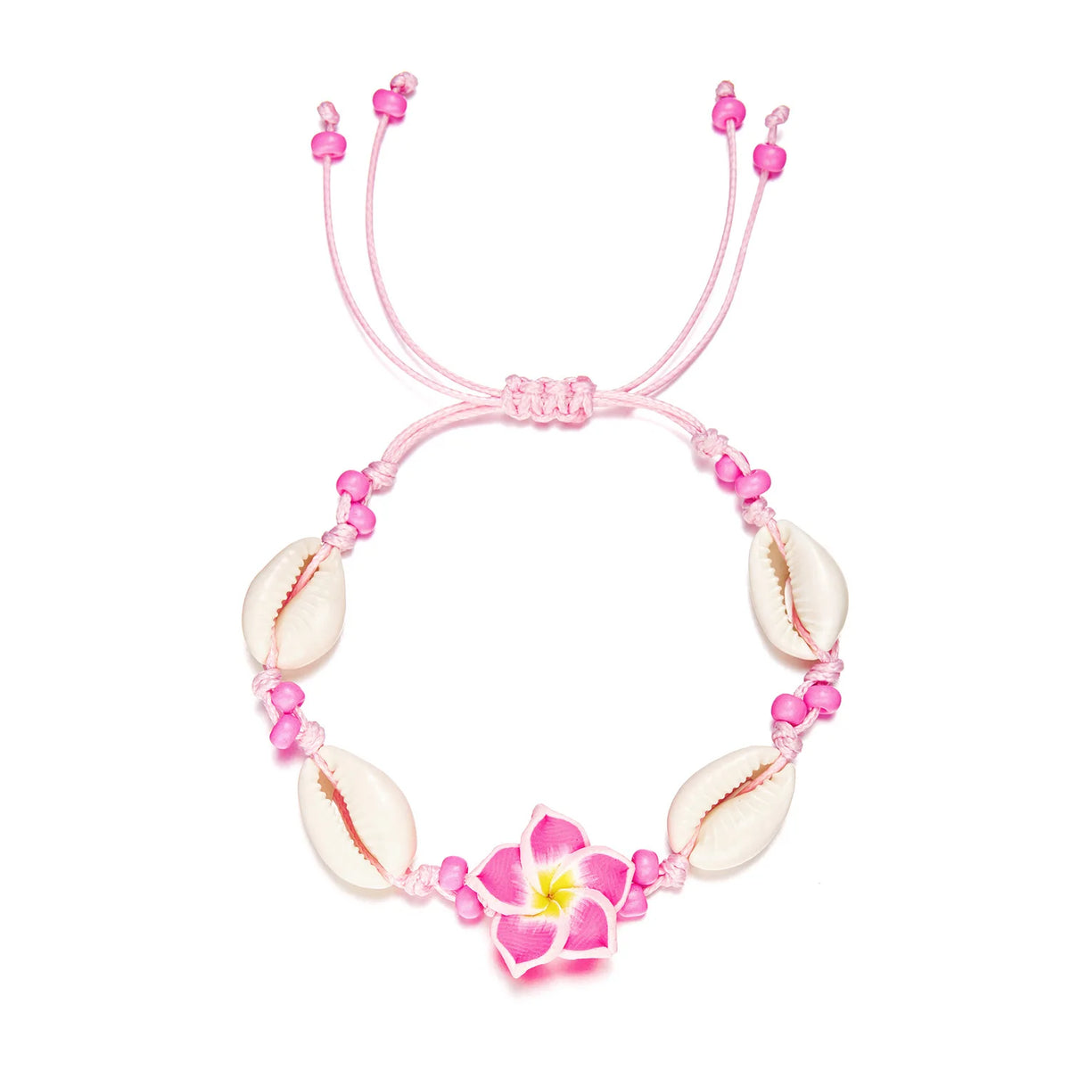 Tropical Flower Bracelet & Anklet – Bohemian Beach Jewelry Fashion Bracelet Anklet SWANS 9